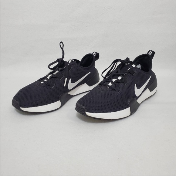 Nike Ashin Black/White Running Sneakers Size 7.5 - Picture 3 of 6